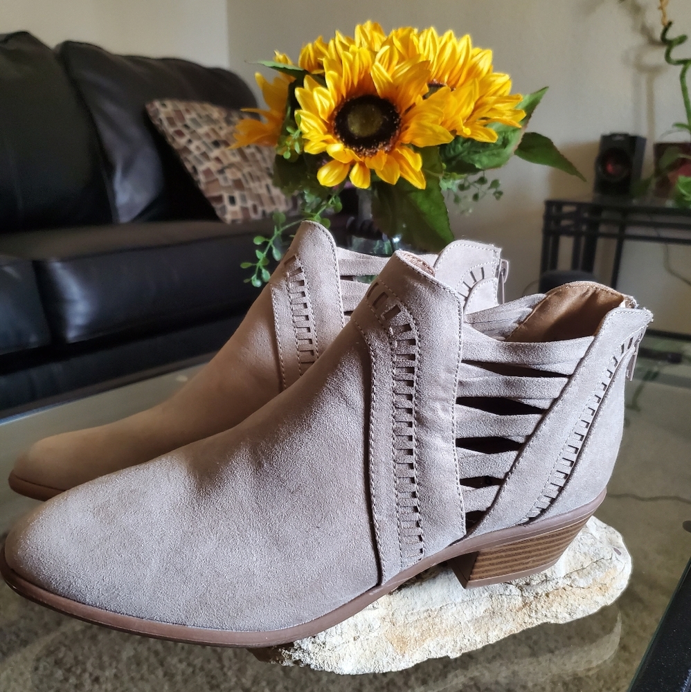Taupe Bootie
